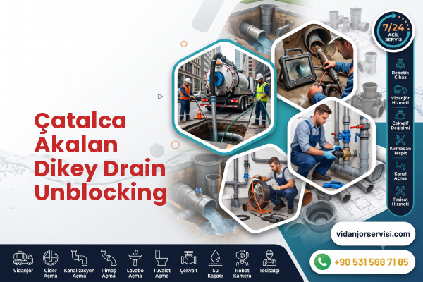 Çatalca Akalan Dikey Drain Unblocking