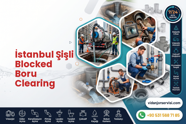 İstanbul Şişli Blocked Boru Clearing