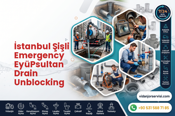 İstanbul Şişli Emergency EyüPsultan Drain Unblocking