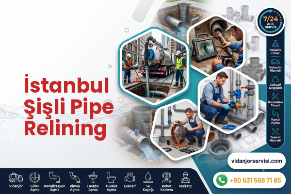 İstanbul Şişli Pipe Relining