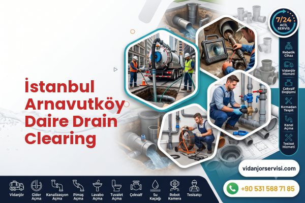 İstanbul Arnavutköy Daire Drain Clearing
