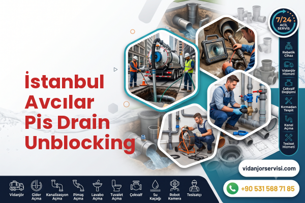 İstanbul Avcılar Pis Drain Unblocking
