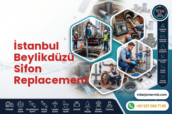 İstanbul Beylikdüzü Sifon Replacement
