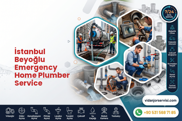 İstanbul Beyoğlu Emergency Home Plumber Service
