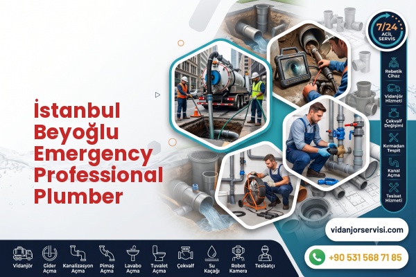 İstanbul Beyoğlu Emergency Professional Plumber