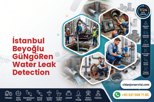 İstanbul Beyoğlu GüNgöRen Water Leak Detection