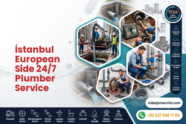 İstanbul European Side 24/7 Plumber Service