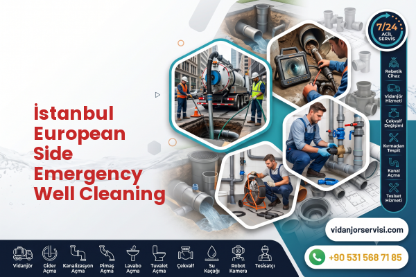 İstanbul European Side Emergency Well Cleaning