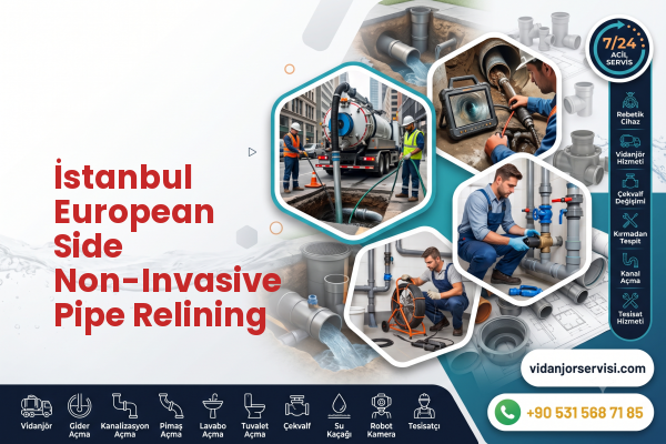 İstanbul European Side Non-Invasive Pipe Relining