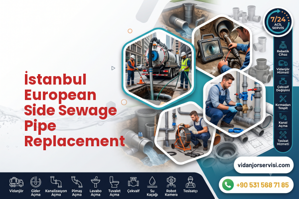 İstanbul European Side Sewage Pipe Replacement