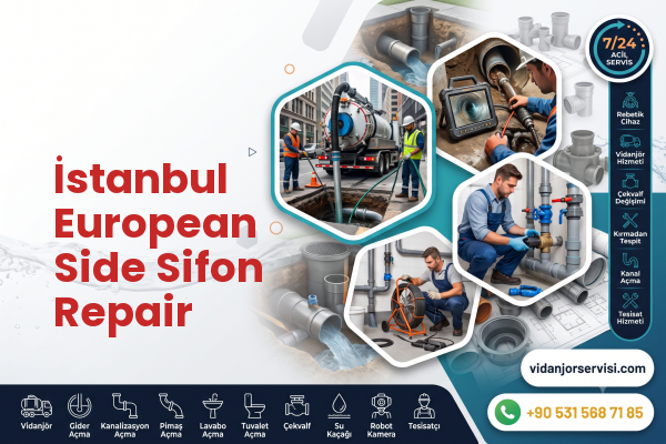 İstanbul European Side Sifon Repair