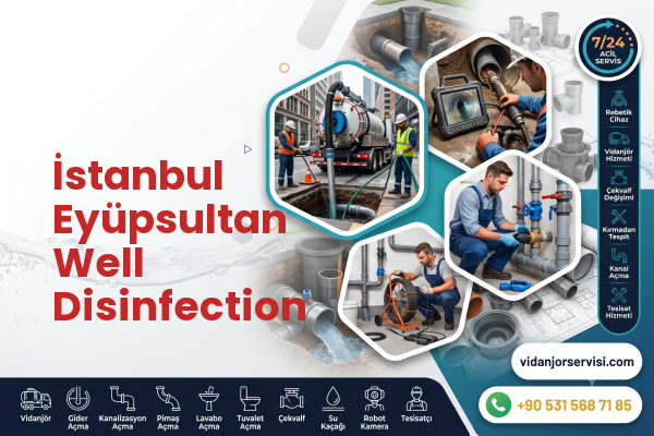 İstanbul Eyüpsultan Well Disinfection
