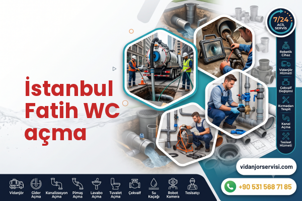 İstanbul Fatih WC açma