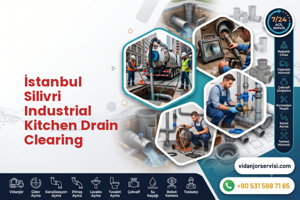 İstanbul Silivri Industrial Kitchen Drain Clearing