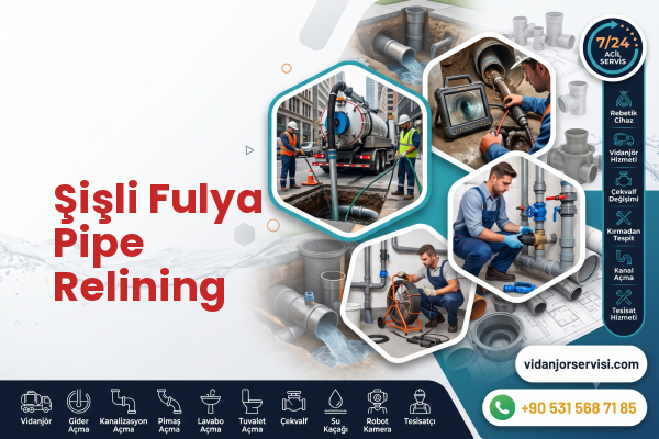 Şişli Fulya Pipe Relining