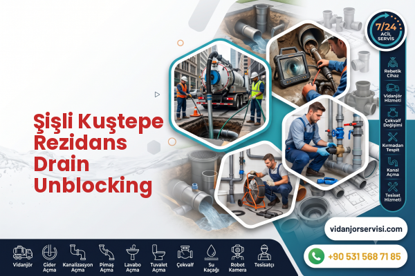 Şişli Kuştepe Rezidans Drain Unblocking