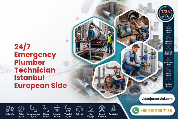24/7 Emergency Plumber Technician Istanbul European Side