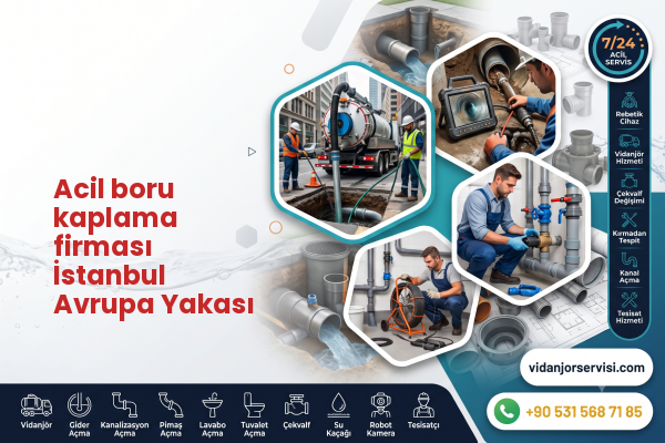Acil boru kaplama firması İstanbul Avrupa Yakası