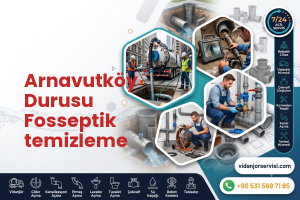 Arnavutköy Durusu Fosseptik temizleme