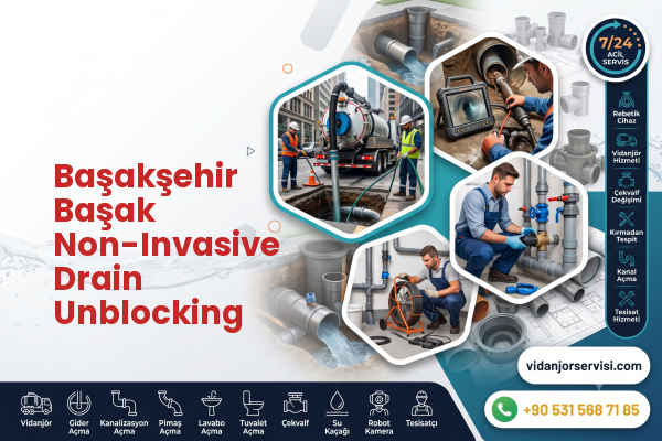 Başakşehir Başak Non-Invasive Drain Unblocking