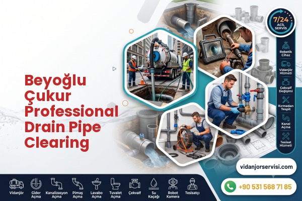 Beyoğlu Çukur Professional Drain Pipe Clearing