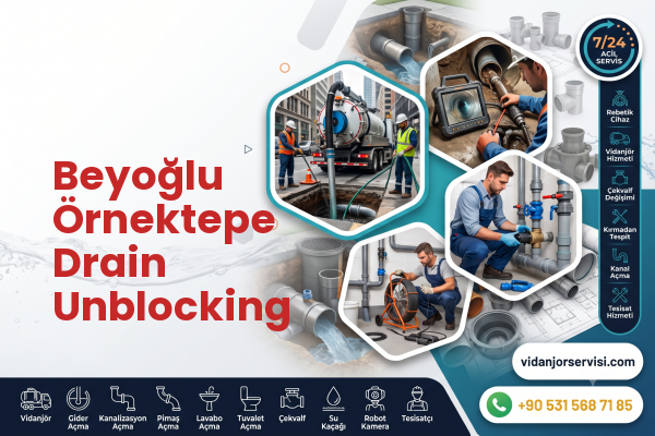 Beyoğlu Örnektepe Drain Unblocking