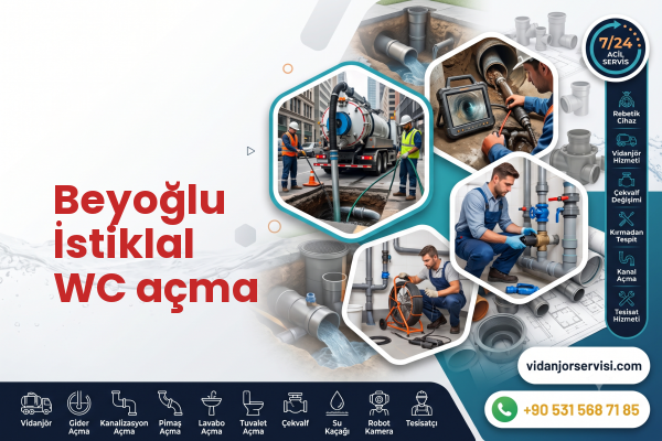 Beyoğlu İstiklal WC açma