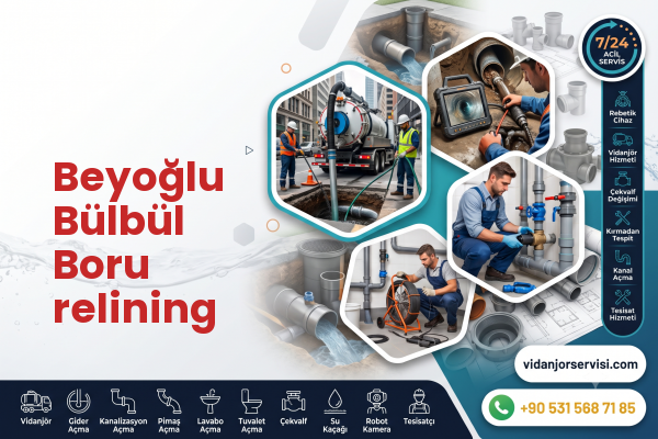 Beyoğlu Bülbül Boru relining