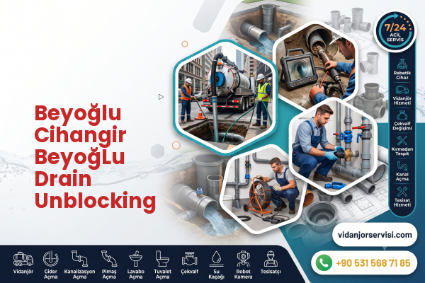Beyoğlu Cihangir BeyoğLu Drain Unblocking