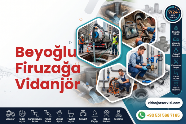 Beyoğlu Firuzağa Vidanjör