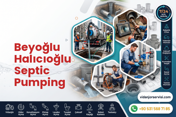 Beyoğlu Halıcıoğlu Septic Pumping