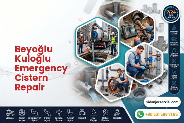 Beyoğlu Kuloğlu Emergency Cistern Repair