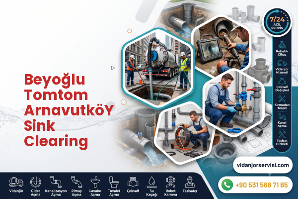 Beyoğlu Tomtom ArnavutköY Sink Clearing