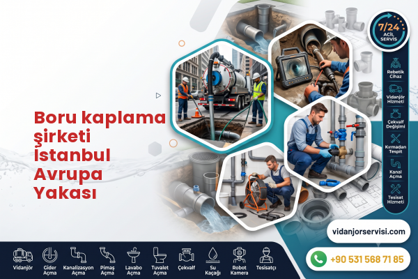 Boru kaplama şirketi İstanbul Avrupa Yakası