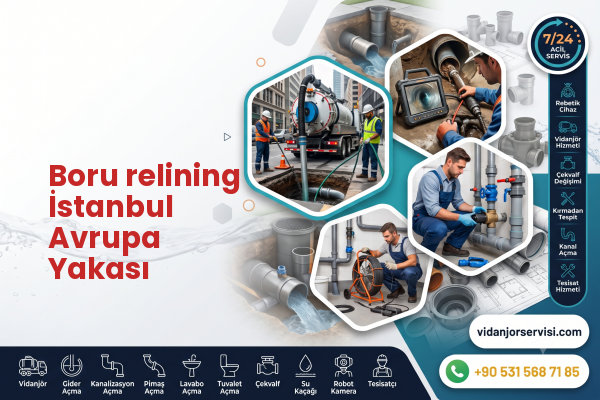 Boru relining İstanbul Avrupa Yakası
