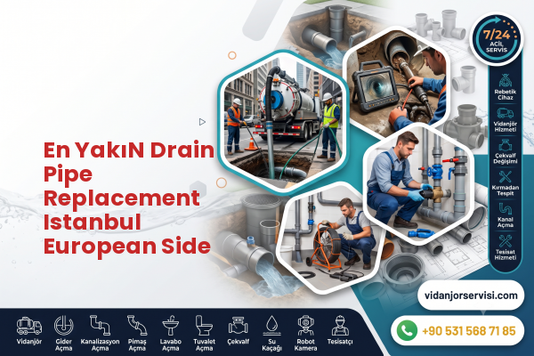 En YakıN Drain Pipe Replacement Istanbul European Side