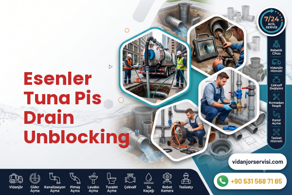 Esenler Tuna Pis Drain Unblocking