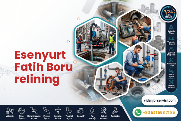 Esenyurt Fatih Boru relining