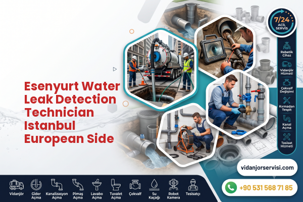 Esenyurt Water Leak Detection Technician Istanbul European Side