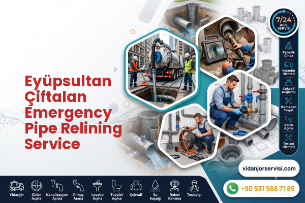 Eyüpsultan Çiftalan Emergency Pipe Relining Service
