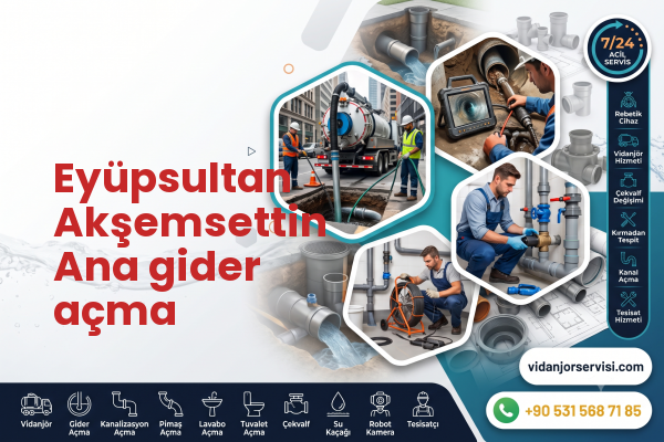 Eyüpsultan Akşemsettin Ana gider açma