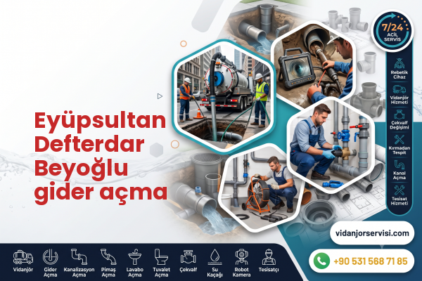Eyüpsultan Defterdar Beyoğlu gider açma