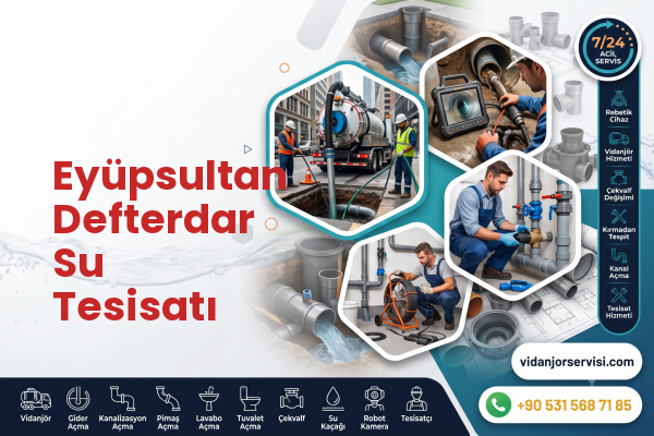 Eyüpsultan Defterdar Su Tesisatı