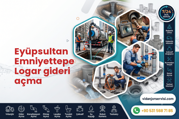Eyüpsultan Emniyettepe Logar gideri açma