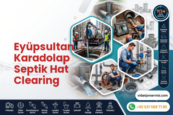 Eyüpsultan Karadolap Septik Hat Clearing