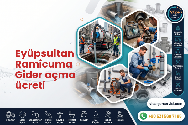 Eyüpsultan Ramicuma Gider açma ücreti
