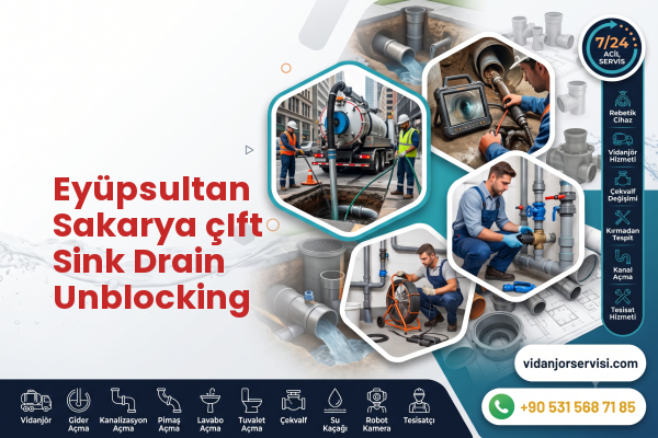 Eyüpsultan Sakarya çIft Sink Drain Unblocking