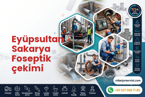 Eyüpsultan Sakarya Foseptik çekimi