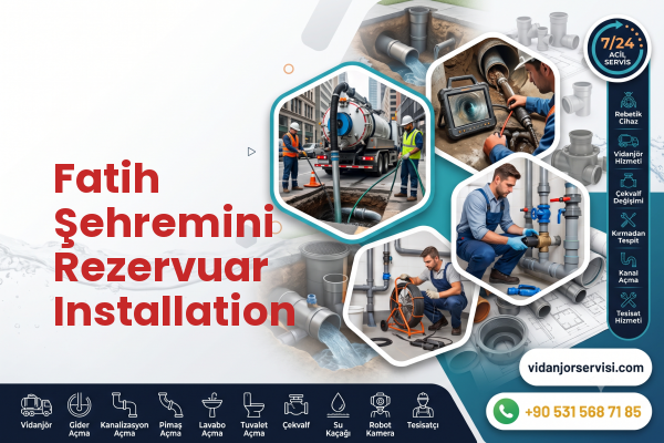 Fatih Şehremini Rezervuar Installation
