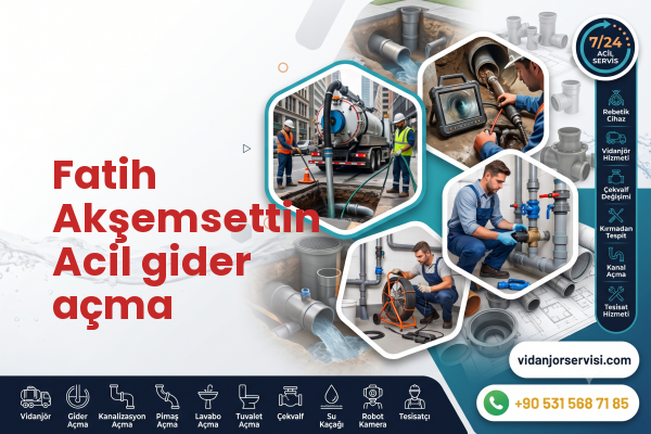 Fatih Akşemsettin Acil gider açma